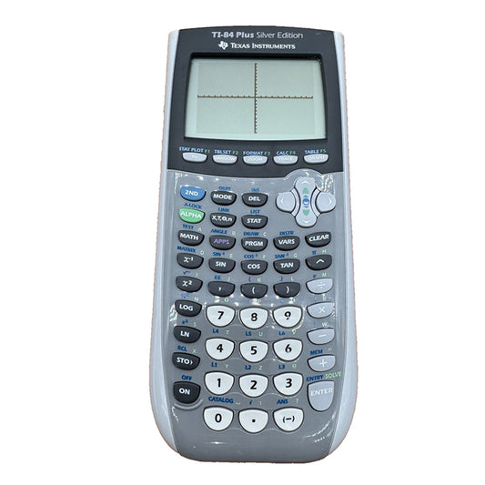 Texas Instruments TI-84 Plus Silver Edition Graphing Calculator (Refurbished)