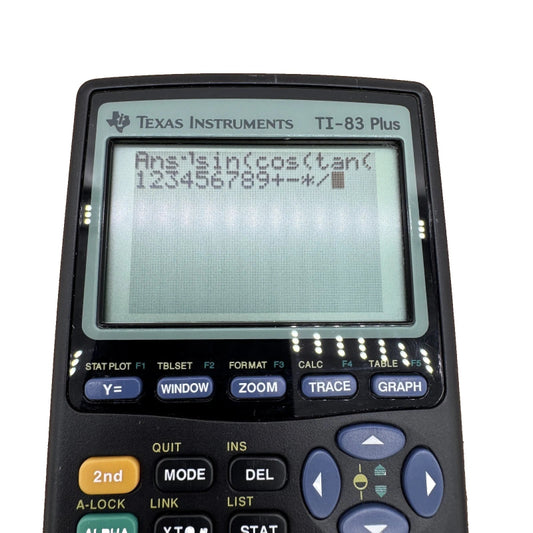 Texas Instruments TI-83 Plus Graphing Calculator (Refurbished)