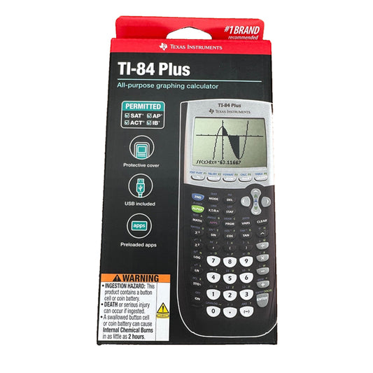 Texas Instruments TI-84 Plus Graphing Calculator Brand New